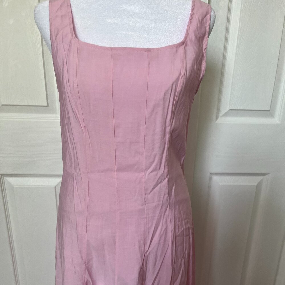 Pink Casual Sundress